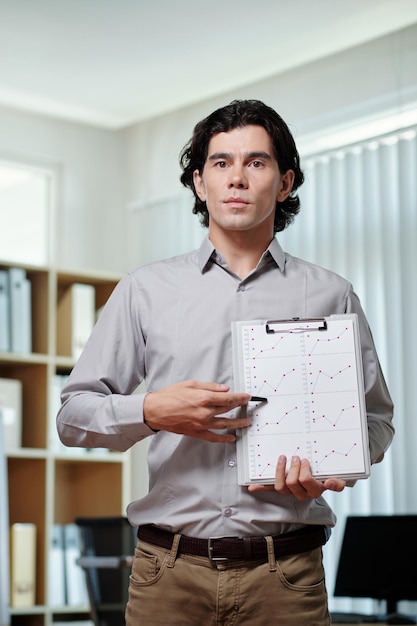 Businessman Speaking in Meeting