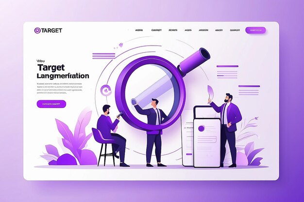 Businessman Target Group Isometric Vector