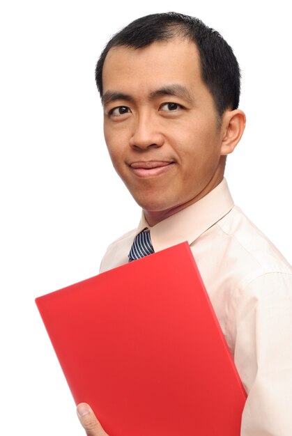 Businessman wearing suit and tie