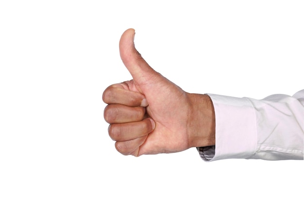 Businessman39s Hand With Thumb Up