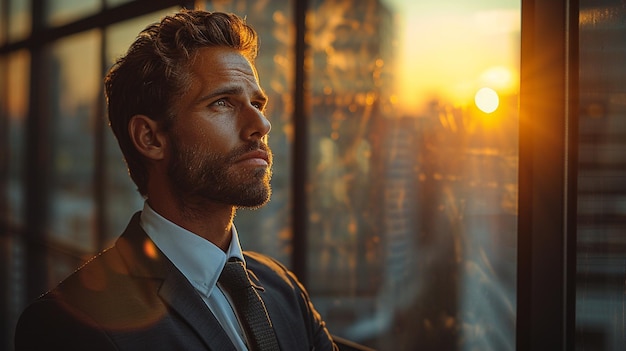 Foto l'eleganza degli uomini d'affari