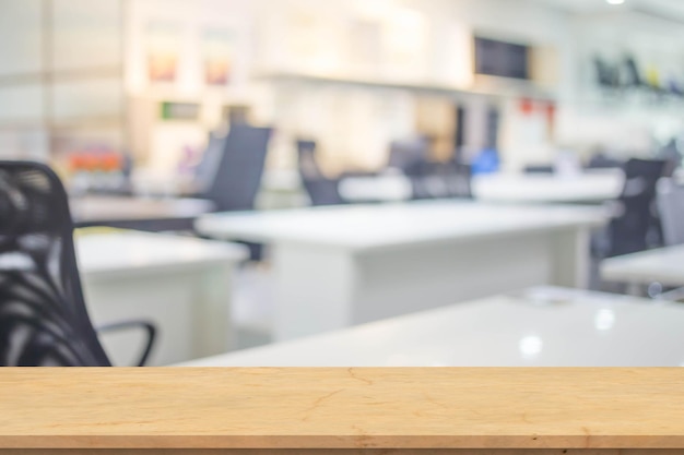 Businessmen blur in the workplace