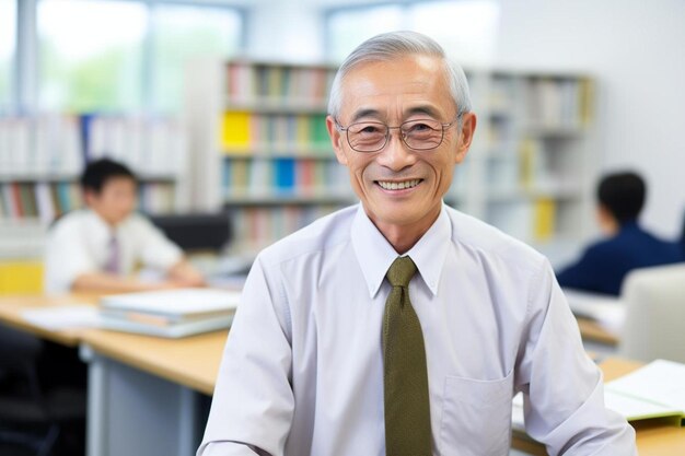 사진 사업가 남성 아시아인 수석 자신감 포즈