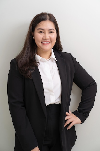 Businesswoman asian look portrait shot