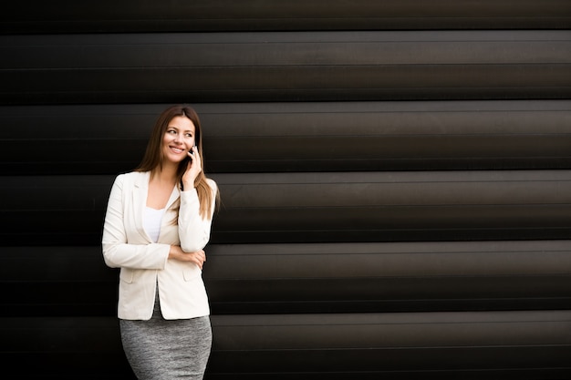 Businesswoman outdoor