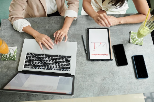 Lavoro di pianificazione imprenditrice