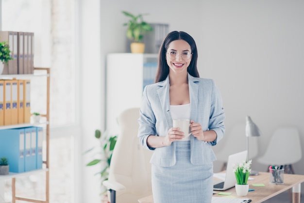 Businesswoman working in the office