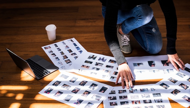 Businesswoman working in office