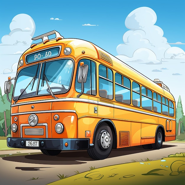 buslogo cartoon