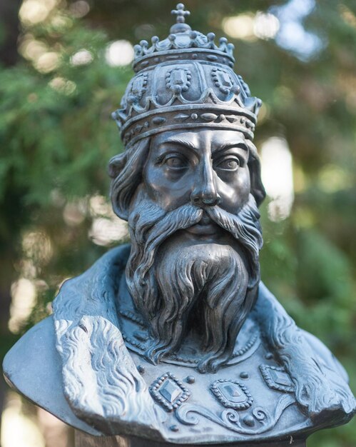 Foto buste van tsaar ivan iv van grozny