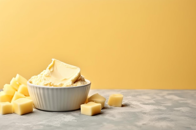 Butter background Generate Ai