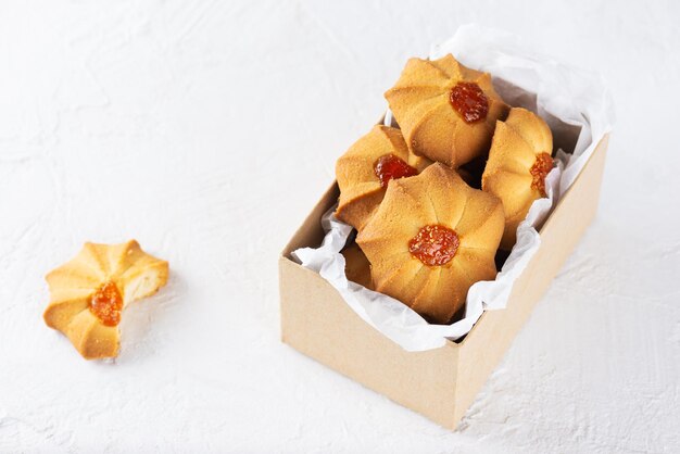 Butter Cookies for Chinese New Year in pepper box sweet gift Shortbread kurabye