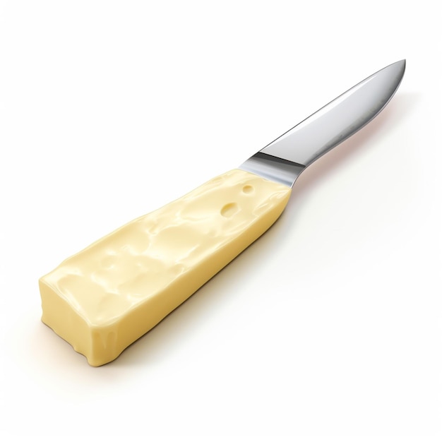 Butter Knife with white background high quality ult