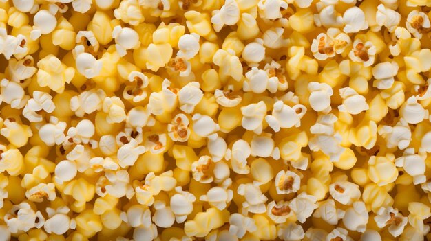 Photo butter popcorns