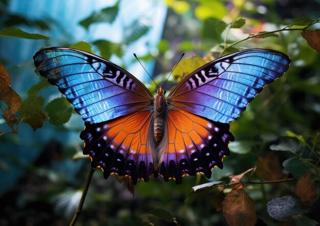 Butterflies are insects that have large often brightly coloured wings