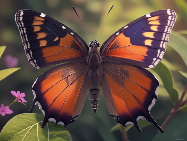 Фото Бабочка фоновые изображения коллекции милые обои ai сгенерированы