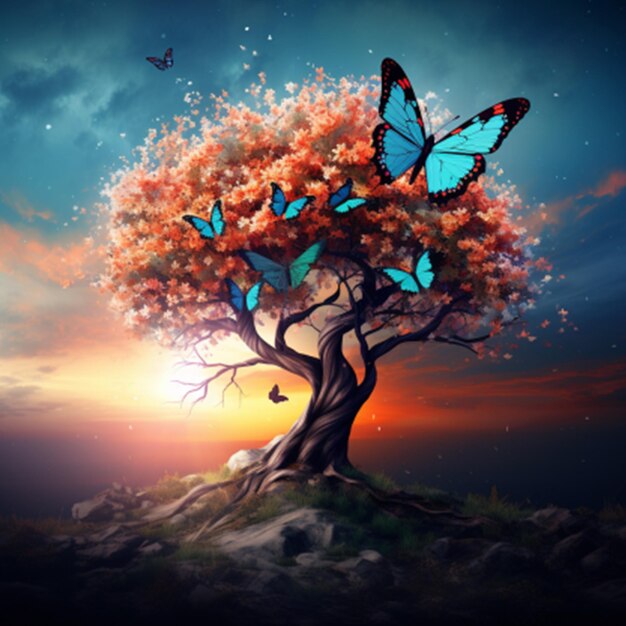 Butterfly Background