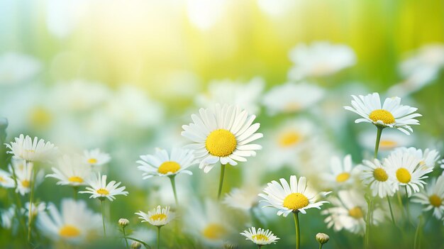 美しい野生の花に囲まれた蝶