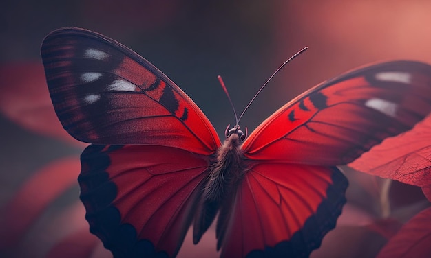 Бабочка-гусеница винтажные обои высокого разрешения веб-изображения фотографии Ai