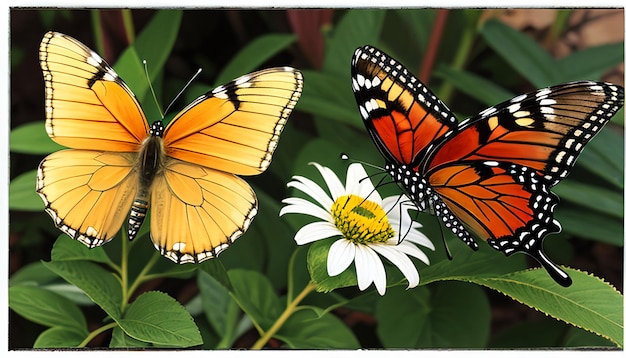 Butterfly on a flower