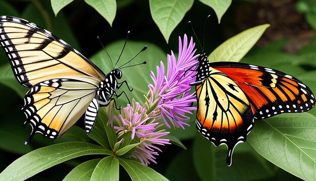 Butterfly on a flower