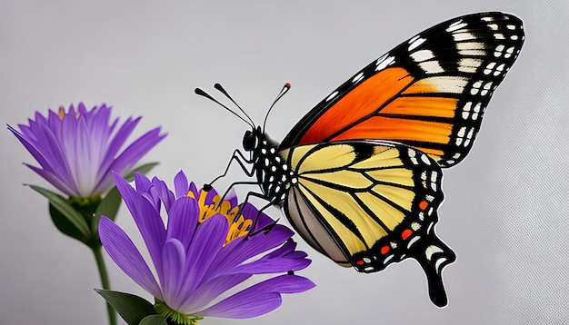 Butterfly on a flower