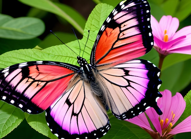 Butterfly on a flower