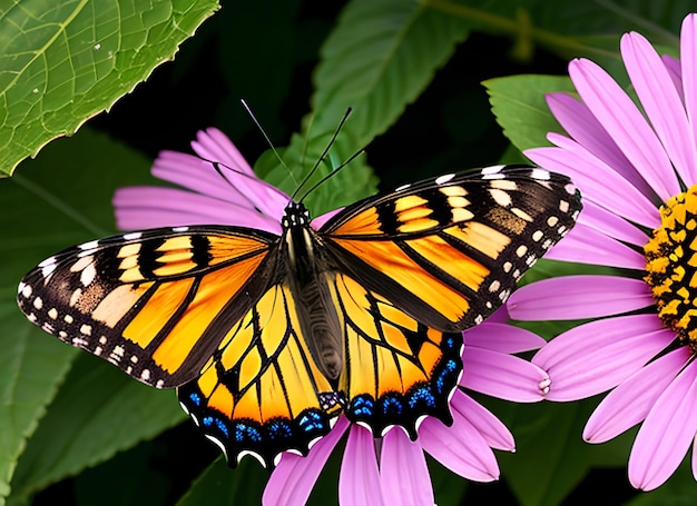 Butterfly on a flower