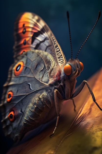 butterfly in flower