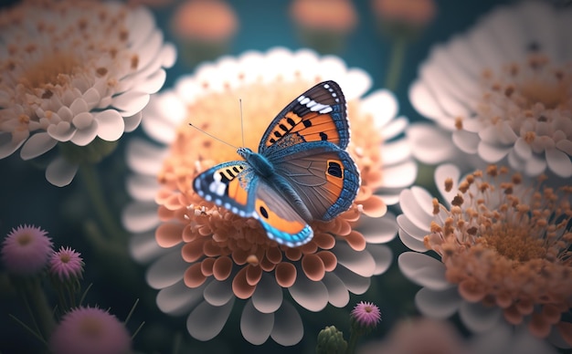 butterfly on flower