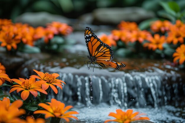 Foto butterfly haven sanctuary of serenity ar c