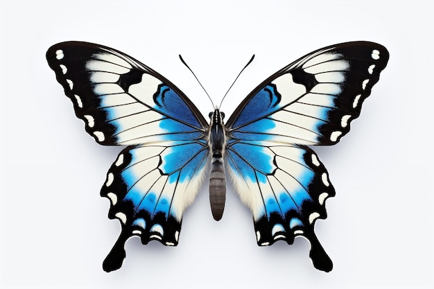 Butterfly Insect Bug on white Background Generative AI