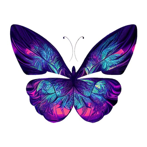 Butterfly Logo pattern