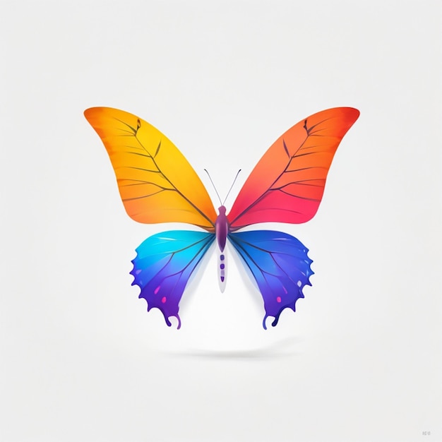 Photo butterfly logo