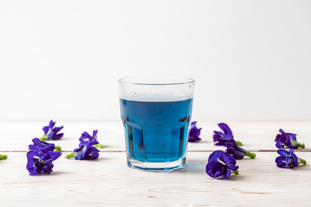 Butterfly pea juice