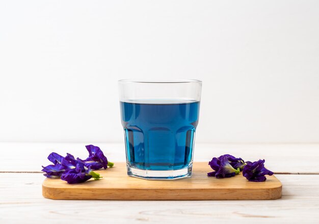 butterfly pea juice