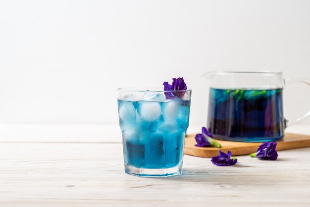 Butterfly pea juice