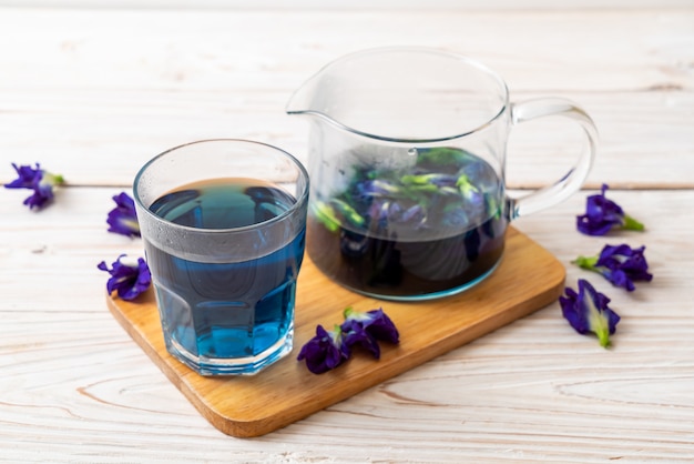 butterfly pea juice