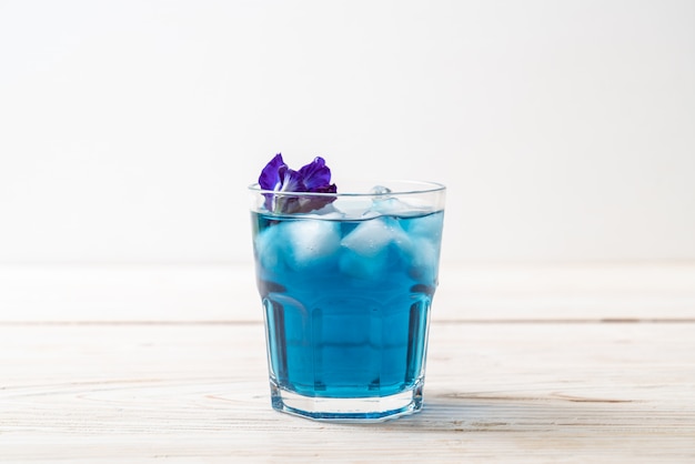 butterfly pea juice