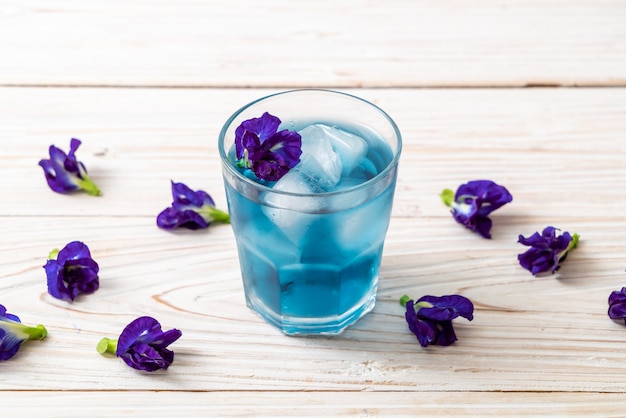 butterfly pea juice