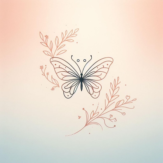 butterfly tattoo design