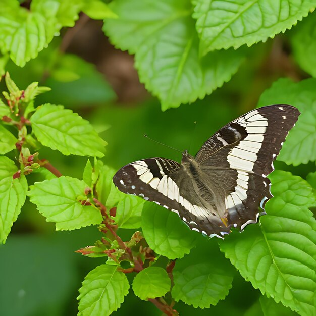 Photo a butterfly that is outside in the sun