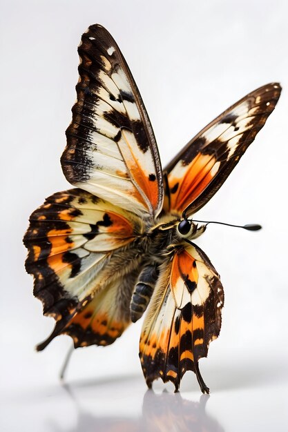 Photo butterfly vibrant butterfly in nature beautiful butterfly closeup colorful butterfly wings exot