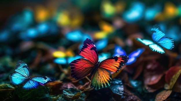 Photo butterfly wallpaper