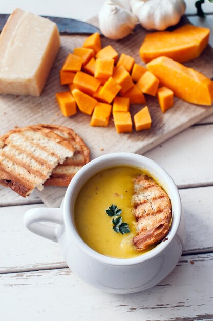 Butternut squash soup