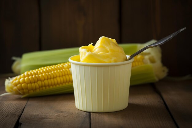 Photo buttery bliss biodegradable corn delight