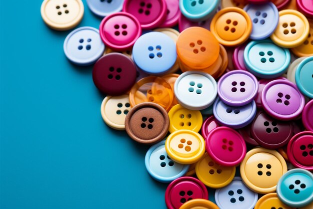 Button diversiteit Meerkleurige naaiknoppen perfect voor textielontwerpprojecten