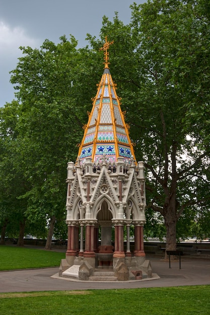 Buxton Memorial Fountain in Victoria Tower Gardens London