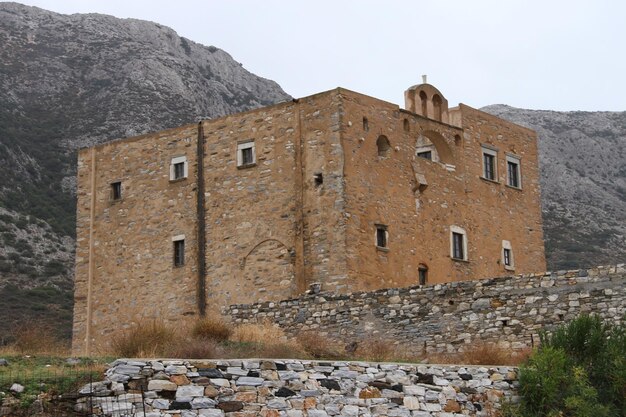 Byzantijnse kerk in Naxos, Griekenland