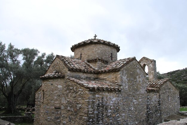 Byzantine Church in Naxos Greece